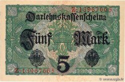 5 Mark ALLEMAGNE  1917 P.056b pr.NEUF