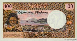 100 Francs NEW HEBRIDES  1972 P.18b UNC-