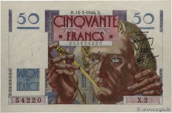 50 Francs LE VERRIER FRANCIA  1946 F.20.01