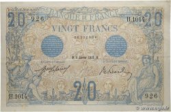 20 Francs BLEU FRANCIA  1912 F.10.02
