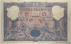 100 Francs BLEU ET ROSE FRANCE  1904 F.21.18