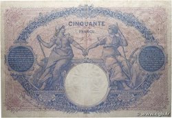 50 Francs BLEU ET ROSE FRANCE  1904 F.14.16 TTB