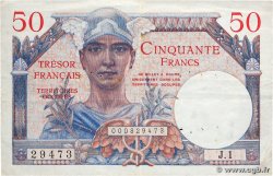 50 Francs TRÉSOR FRANÇAIS FRANCE  1947 VF.31.01