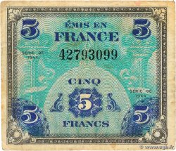 5 Francs DRAPEAU FRANCE  1944 VF.17.01