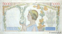 5000 Francs VICTOIRE Impression à plat FRANCE  1942 F.46.41 pr.TB