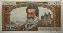 5000 Francs HENRI IV FRANCE  1958 F.49.06 SUP+