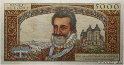 5000 Francs HENRI IV FRANCE  1958 F.49.06 TTB+