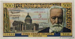 5 NF sur 500 Francs Victor HUGO FRANCE  1959 F.52.02 SUP