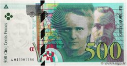 500 Francs PIERRE ET MARIE CURIE FRANCE  2000 F.76.05