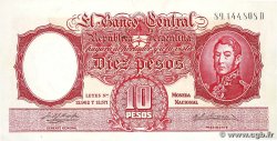 10 Pesos ARGENTINE  1954 P.270a TTB+
