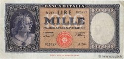 1000 Lire ITALIA  1949 P.088b BC