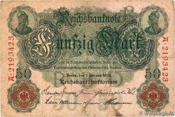 50 Mark ALLEMAGNE  1908 P.032