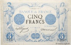 5 Francs NOIR FRANCE  1873 F.01.21