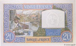 20 Francs TRAVAIL ET SCIENCE FRANCIA  1940 F.12.04 SPL+