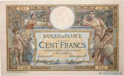 100 Francs LUC OLIVIER MERSON avec LOM FRANCE  1908 F.22.01