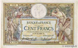 100 Francs LUC OLIVIER MERSON sans LOM FRANKREICH  1909 F.23.01