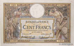 100 Francs LUC OLIVIER MERSON sans LOM FRANCE  1912 F.23.04