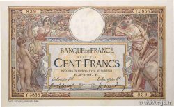 100 Francs LUC OLIVIER MERSON sans LOM FRANCE  1917 F.23.09
