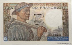 10 Francs MINEUR FRANCIA  1949 F.08.22a