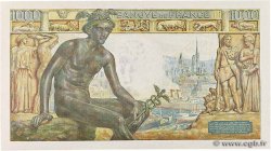 1000 Francs DÉESSE DÉMÉTER FRANCE  1943 F.40.40 XF+