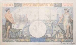 1000 Francs COMMERCE ET INDUSTRIE FRANCIA  1940 F.39.01 MBC