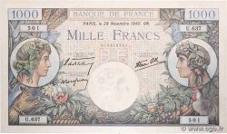 1000 Francs COMMERCE ET INDUSTRIE FRANCE  1940 F.39.02