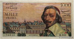 1000 Francs RICHELIEU FRANCIA  1957 F.42.26