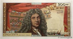 500 Nouveaux Francs MOLIÈRE FRANCE  1959 F.60.01 TB+