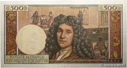 500 Nouveaux Francs MOLIÈRE FRANCE  1959 F.60.01 TB+