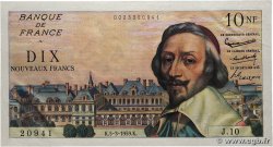 10 Nouveaux Francs RICHELIEU FRANCE  1959 F.57.01 pr.NEUF