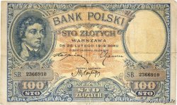 100 Zlotych POLAND  1924 P.057