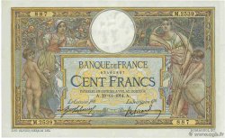 100 Francs LUC OLIVIER MERSON sans LOM FRANCE  1914 F.23.06