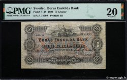 10 Kronor SUÈDE  1894 PS.118 TB
