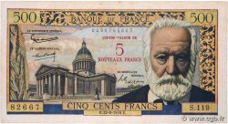 5 NF sur 500 Francs Victor HUGO FRANCE  1959 F.52.02