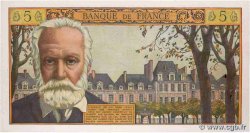 5 Nouveaux Francs VICTOR HUGO FRANCE  1959 F.56.01 VF+