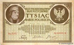 1000 Marek POLOGNE  1919 P.022a