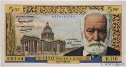 5 Nouveaux Francs VICTOR HUGO FRANCE  1963 F.56.14