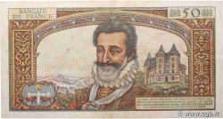50 Nouveaux Francs HENRI IV FRANCIA  1959 F.58.04 BB