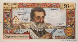 50 Nouveaux Francs HENRI IV FRANCE  1959 F.58.04 TTB