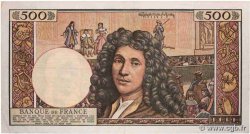 500 Nouveaux Francs MOLIÈRE FRANCE  1960 F.60.02 F+