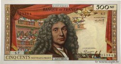 500 Nouveaux Francs MOLIÈRE FRANCE  1961 F.60.03