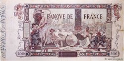 5000 Francs FLAMENG FRANCE  1918 F.43.01 F+