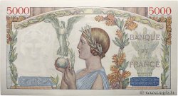 5000 Francs VICTOIRE Impression à plat FRANCE  1939 F.46.08 AU