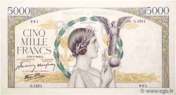 5000 Francs VICTOIRE Impression à plat FRANCE  1943 F.46.49