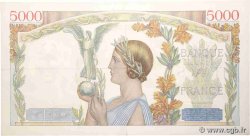5000 Francs VICTOIRE Impression à plat FRANCE  1943 F.46.49 SUP