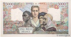 5000 Francs EMPIRE FRANÇAIS FRANCE  1945 F.47.22 TTB