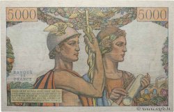 5000 Francs TERRE ET MER FRANCE  1951 F.48.03 XF