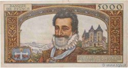 5000 Francs HENRI IV FRANCE  1958 F.49.05 TB