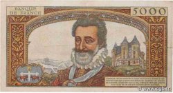 5000 Francs HENRI IV FRANCE  1958 F.49.06 TB