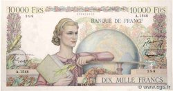 10000 Francs GÉNIE FRANÇAIS FRANCE  1951 F.50.51